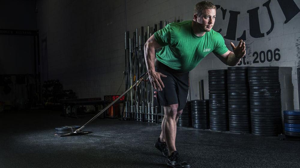 Upper body sled 2025 pull